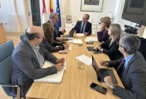 Ruiz Molina, presidiendo la Comisión Organizadora.