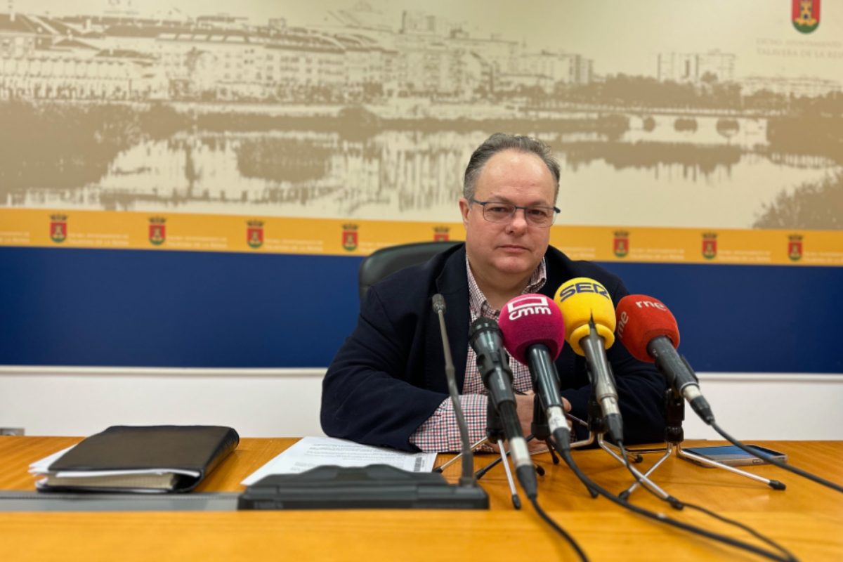 El concejal de Limpieza Viaria de Talavera, Benedicto García