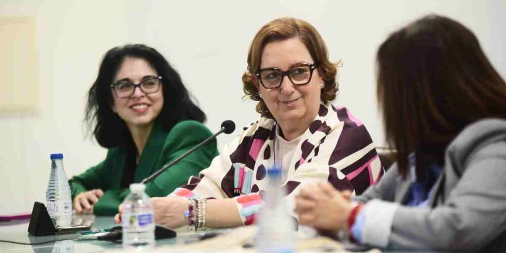 Concepción Cedillo, durante su intervención en la Jornada 'Soy Mujer'. Foto: Rebeca Arango.