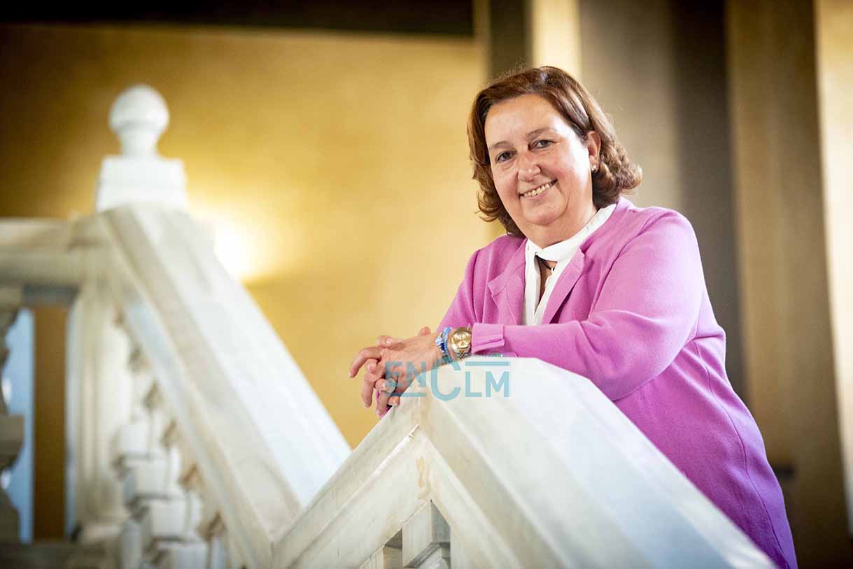 Conchi Cedillo, presidenta de la Diputación Provincial de Toledo. Foto: Rebeca Arango.