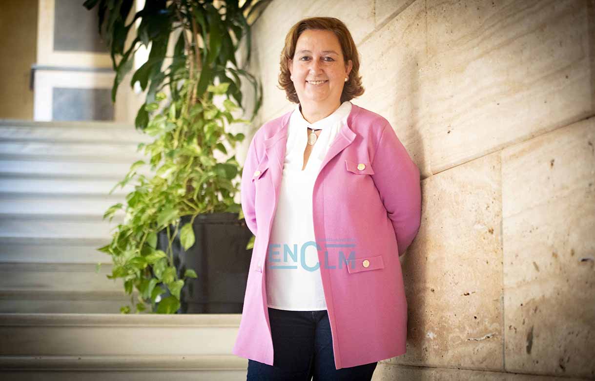 Conchi Cedillo, presidenta de la Diputación Provincial de Toledo. Foto: Rebeca Arango.