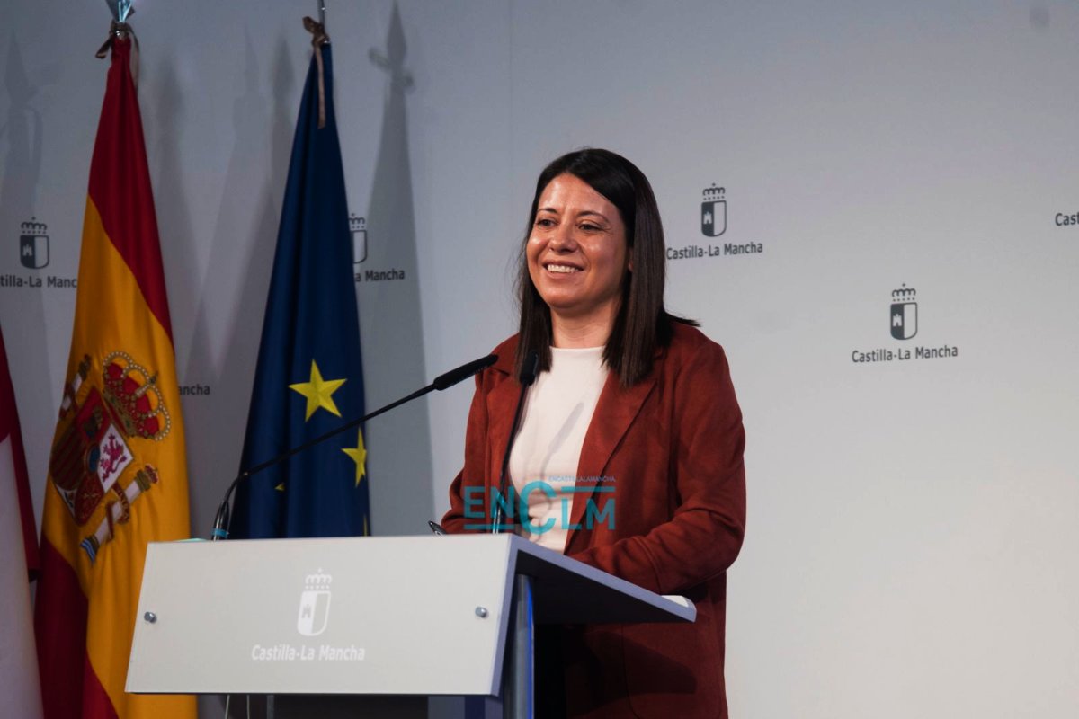 La consejera de Bienestar Social del Gobierno de Castilla-La Mancha. Foto: ENCLM/María Vital
