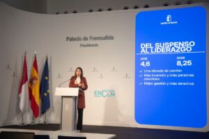 La consejera de Bienestar Social del Gobierno de Castilla-La Mancha. Foto: ENCLM/María Vital