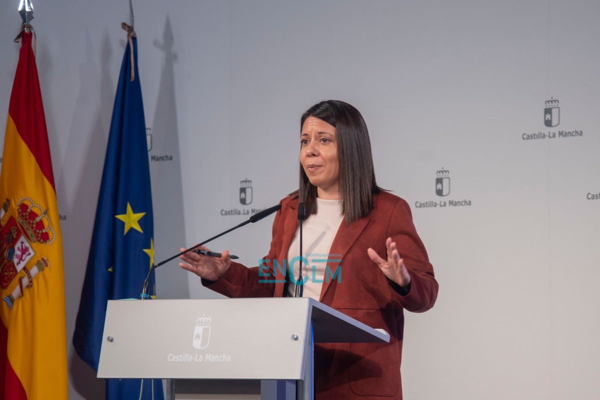 La consejera de Bienestar Social del Gobierno de Castilla-La Mancha. Foto: ENCLM/María Vital