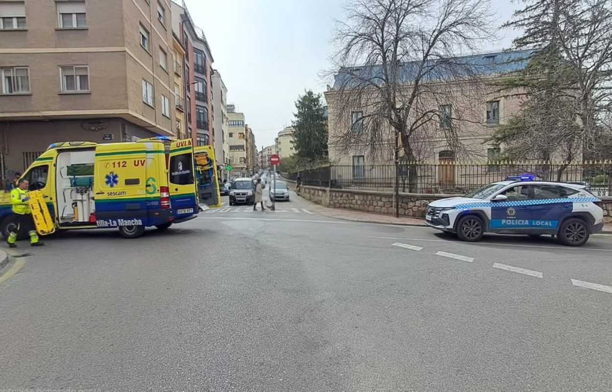 El atropello se ha producido en la calle Noheda.