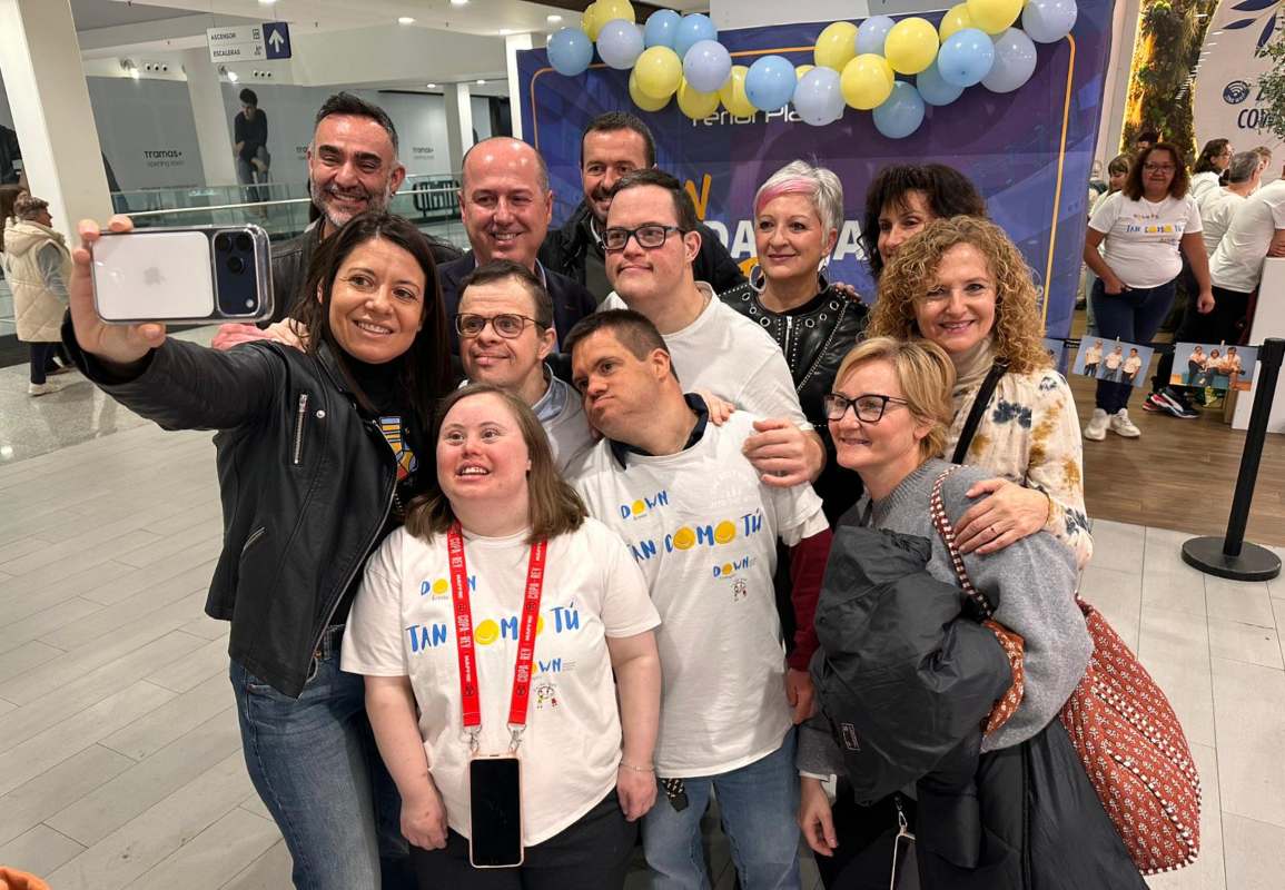 Acto organizado por Down Guadalajara en Ferial Plaza.
