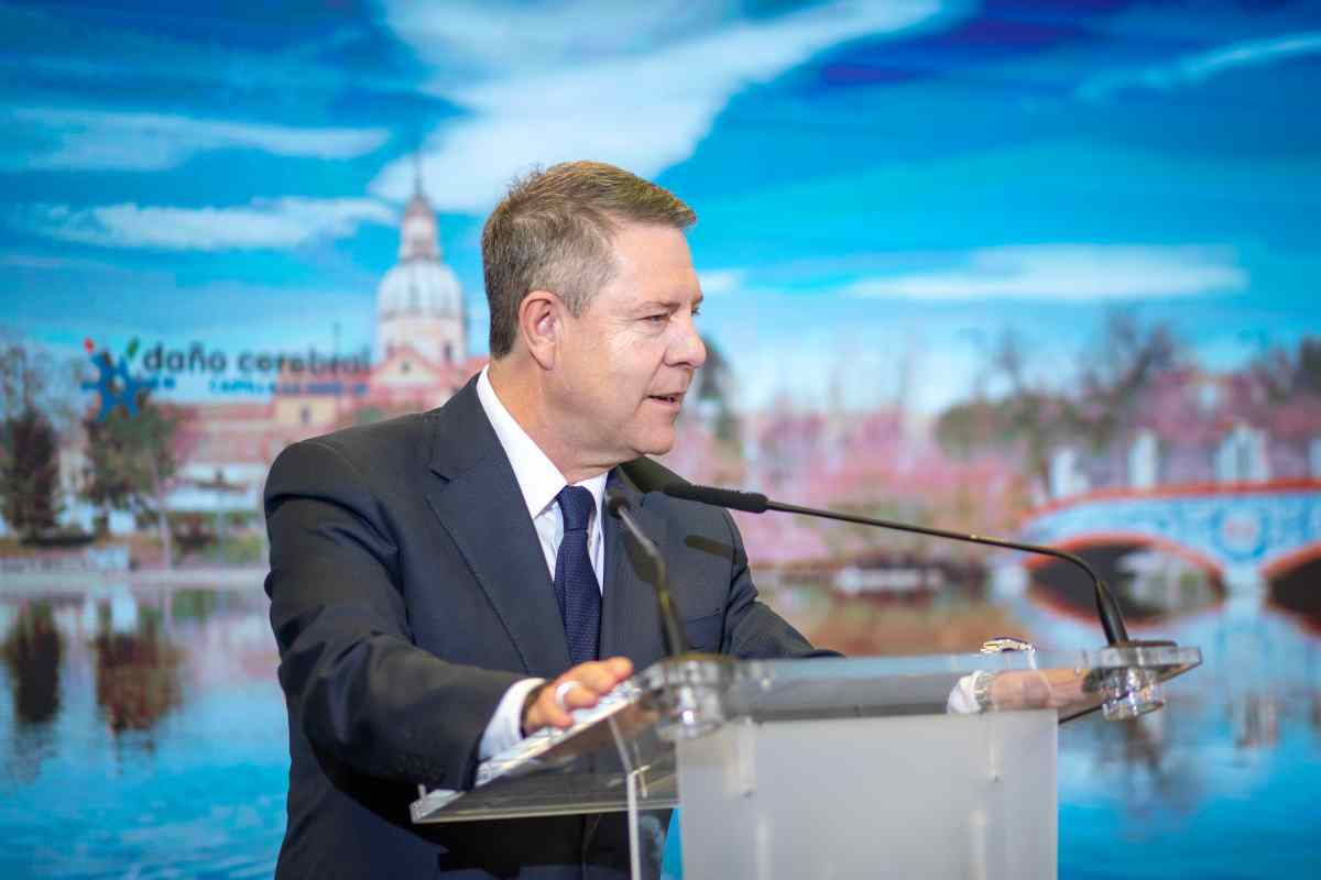 El presidente de Castilla-La Mancha, Emiliano García-Page.