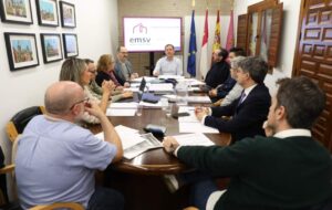 El alcalde de Toledo, Carlos Velázquez, ha presentado hoy la formulación de cuentas de la Empresa Municipal del Suelo y la Vivienda (EMSV)