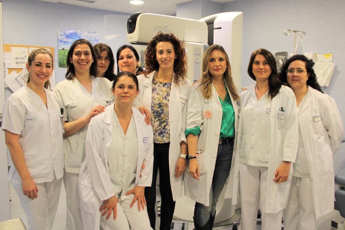 Equipo del Servicio de Radiodiagnóstico del hospital de Alcázar de San Juan. Foto: JCCM