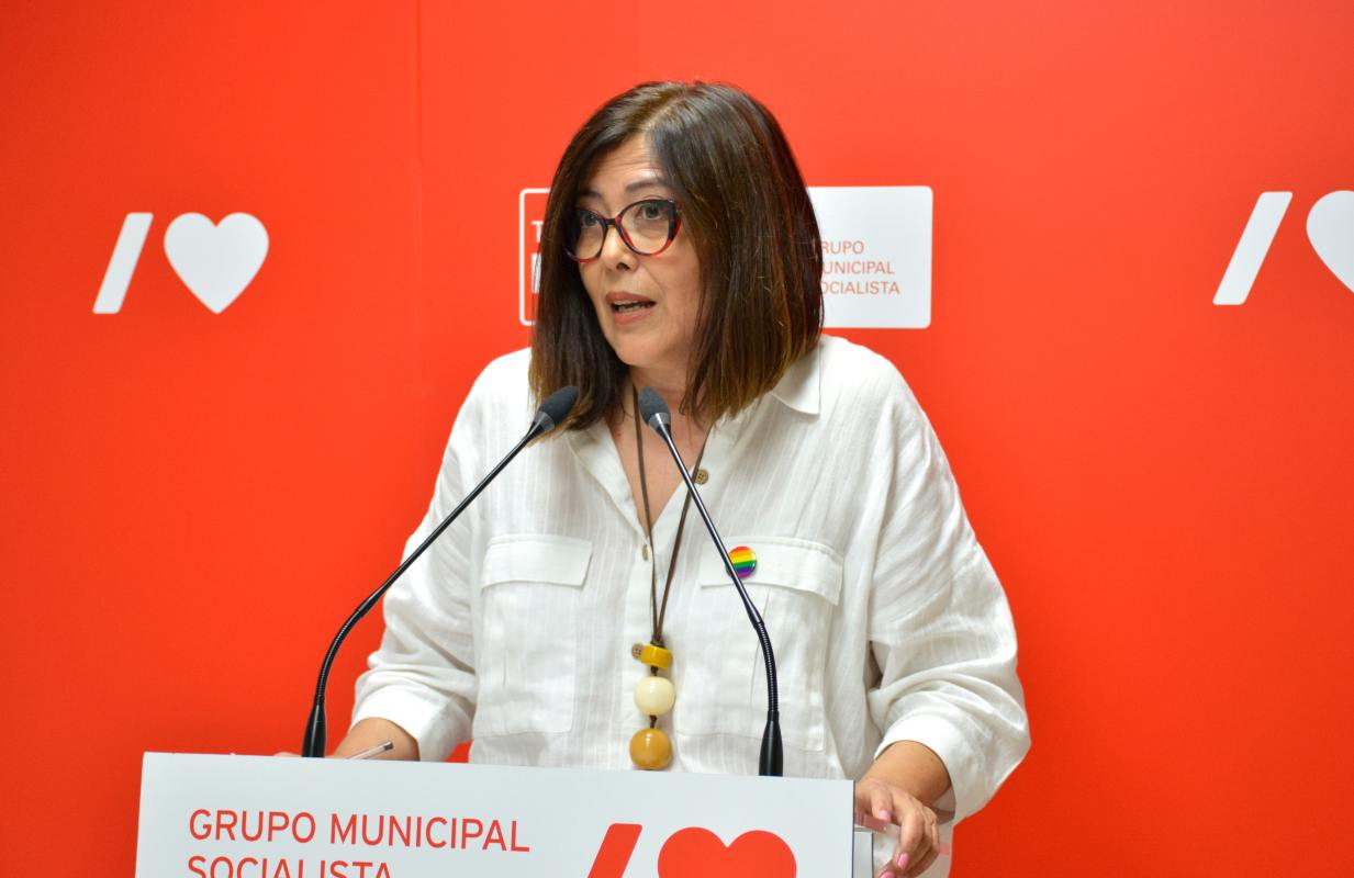 La concejala del Grupo Municipal Socialista en Toledo, Alicia Escalante.