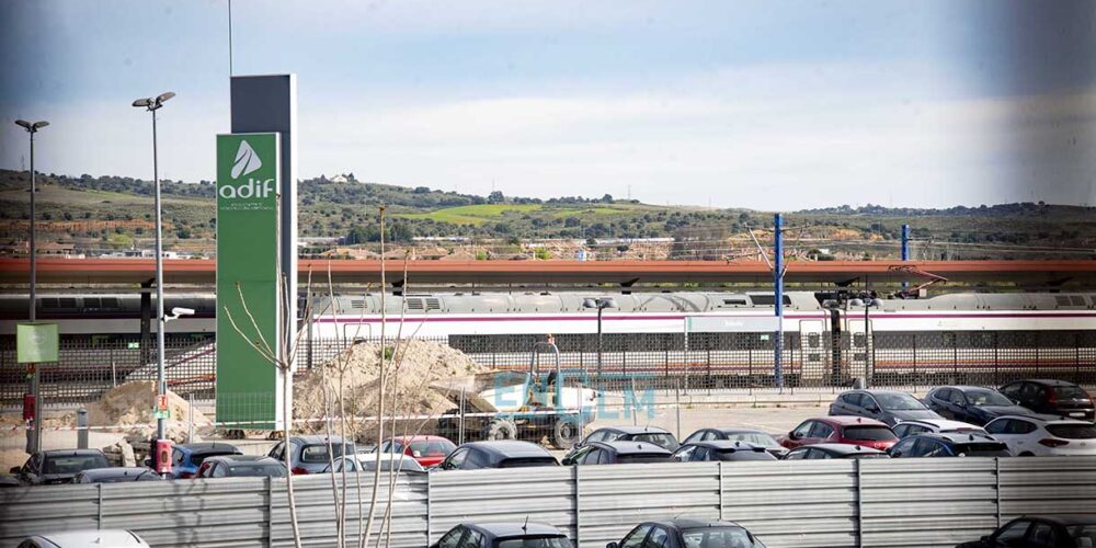 AVE en la estación de tran de Toledo. Foto: Rebeca Arango.