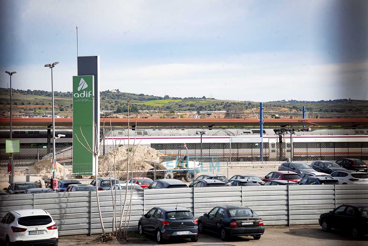 AVE en la estación de tran de Toledo. Foto: Rebeca Arango.