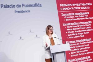 La consejera portavoz del Gobierno de Castilla-La Mancha, Esther Padilla.
