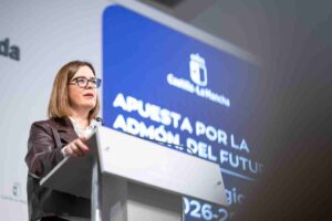 La consejera portavoz del Gobierno de Castilla-La Mancha, Esther Padilla.