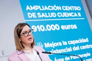 La consejera portavoz del Gobierno de Castilla-La Mancha, Esther Padilla.