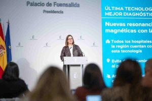 La consejera portavoz del Gobierno de Castilla-La Mancha, Esther Padilla.