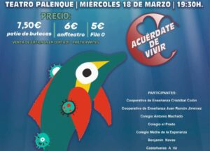 Cartel de la gala benéfica.