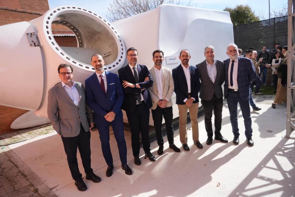 Gondola cedida por Naturgy al IES ‘Luis de Lucena’ de Guadalajara