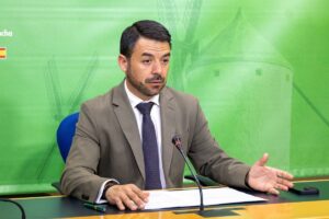 El portavoz de Vox en las Cortes de Castilla-La Mancha, Iván Sánchez