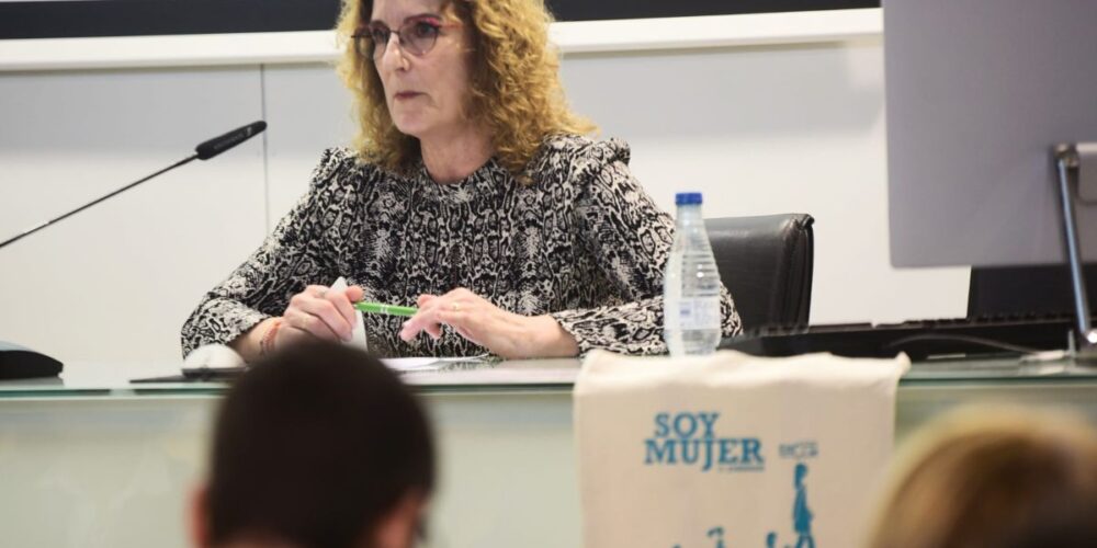 Una de las representantes del Colegio de Enfermería de Toledo, Mariló Luna. Foto: ENCLM/Rebeca Arango