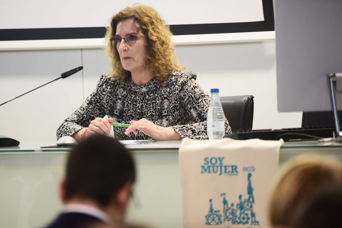 Una de las representantes del Colegio de Enfermería de Toledo, Mariló Luna. Foto: ENCLM/Rebeca Arango