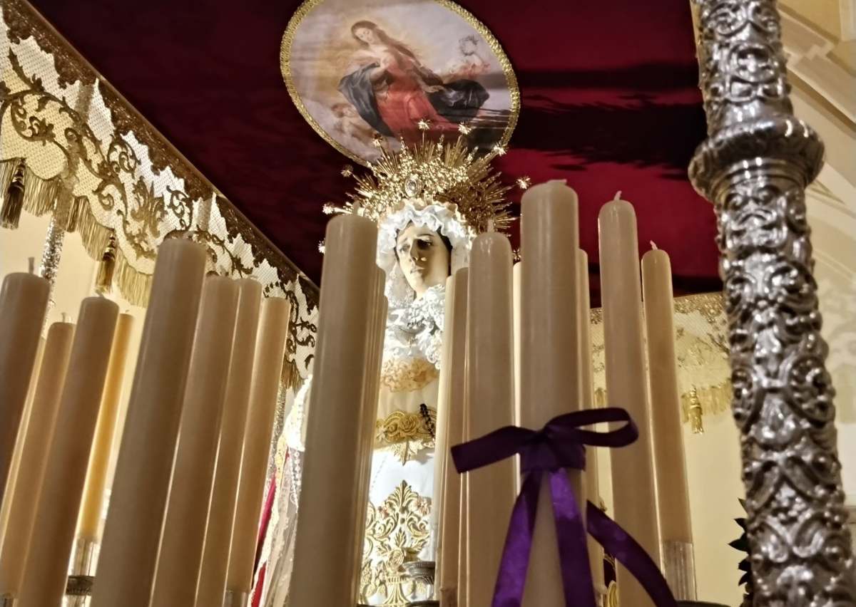 Lunes Santo Guadalajara Foto: María Santísima de la Misericordia. Foto: Esclavitud JesusNazareno Guadalajara