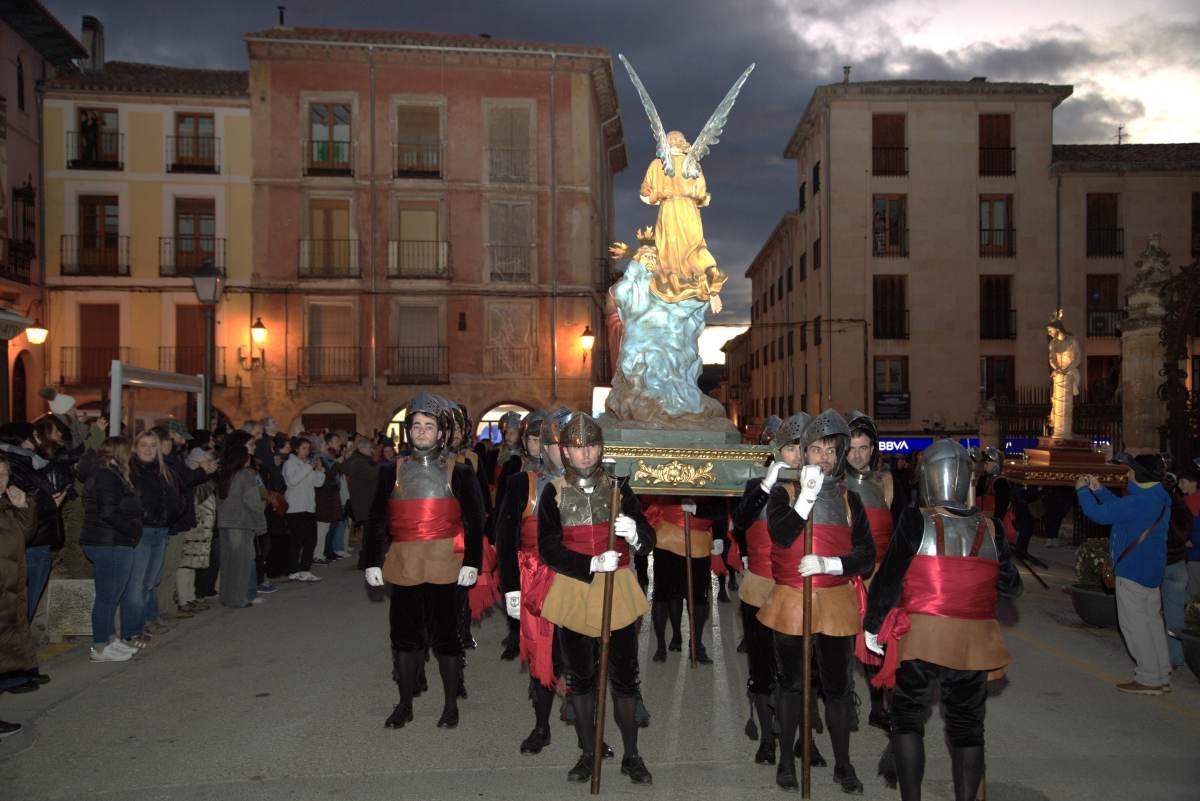 Los Armaos con "La Adoración en el Huerto" Foto: Ayto Sigüenza
