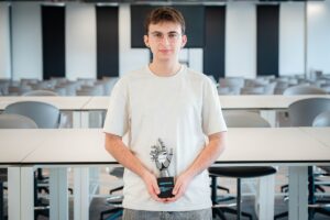 El estudiante albaceteño Manuel Bayo