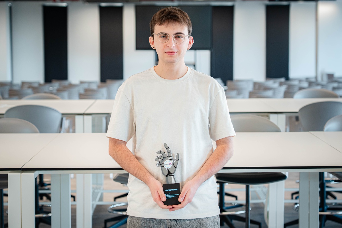 El estudiante albaceteño Manuel Bayo