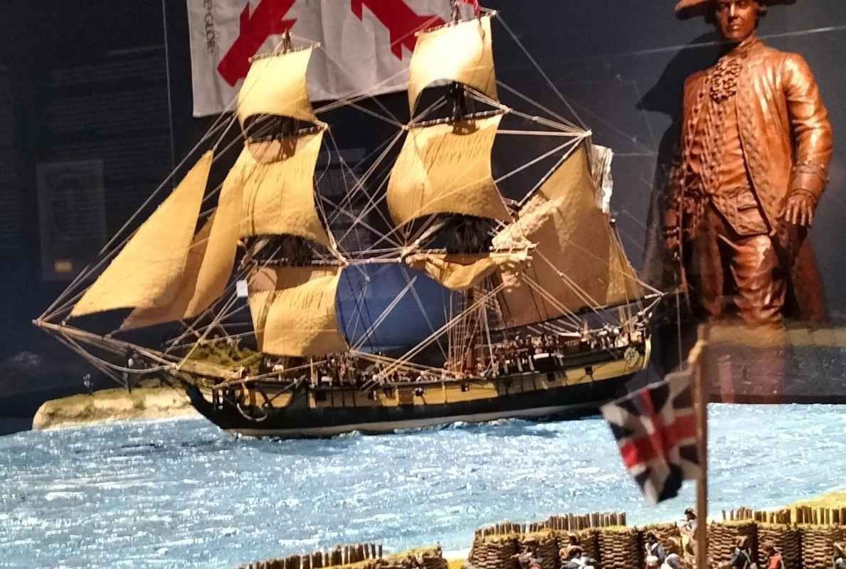 Exposición temporal 'España en los Estados Unidos. La contribución de los españoles y su Ejército al surgimiento de una nación'. Foto: EP.