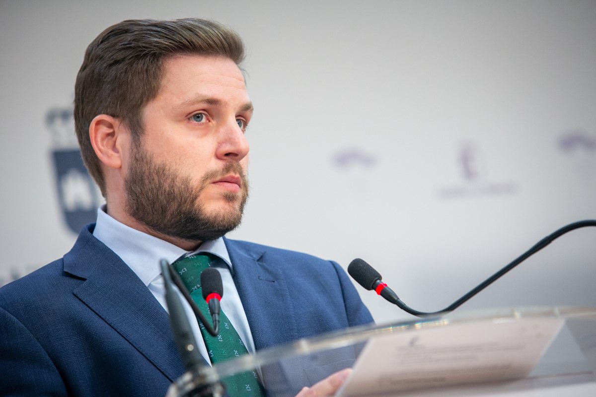 El consejero de Fomento, Nacho Hernando.