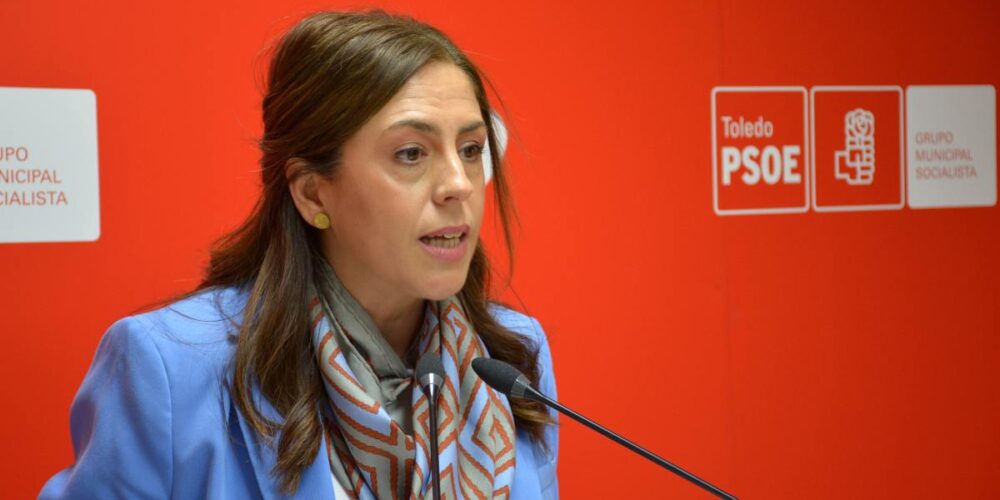 La portavoz socialista Noelia de la Cruz.