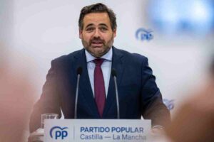 El presidente del Partido Popular de Castilla-La Mancha, Paco Núñez.