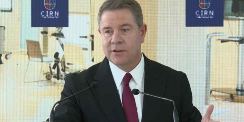 El presidente de Castilla-La Mancha, Emiliano García-Page.