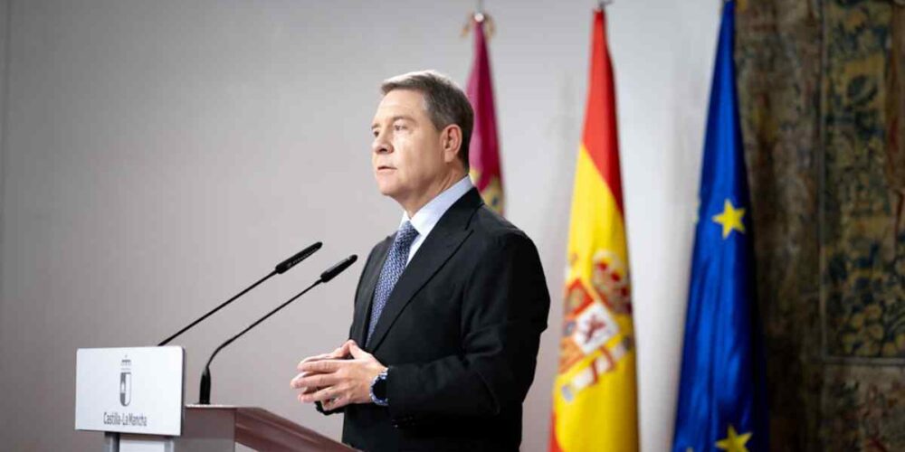 El presidente del Gobierno de Castilla-La Mancha, Emiliano García-Page.