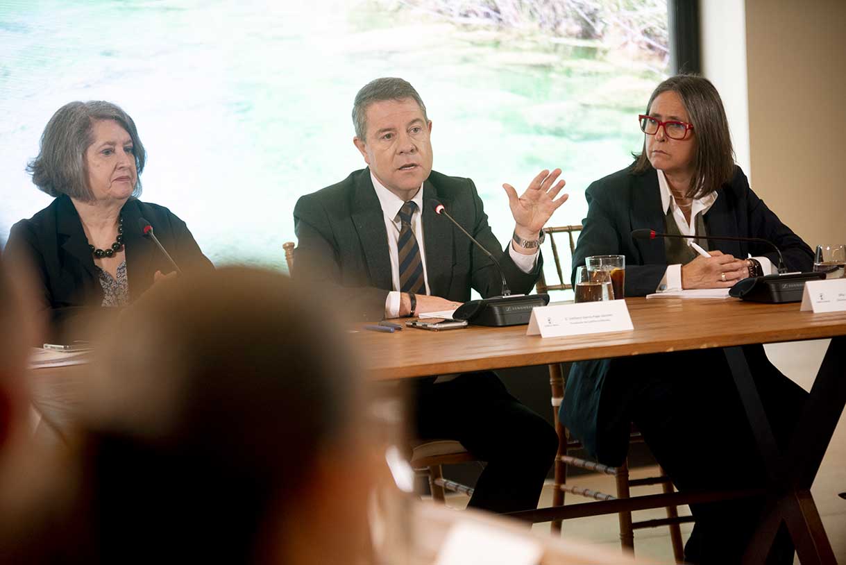 El presidente de Castilla-La Mancha, Emiliano García-Page. Foto: Rebeca Arango.