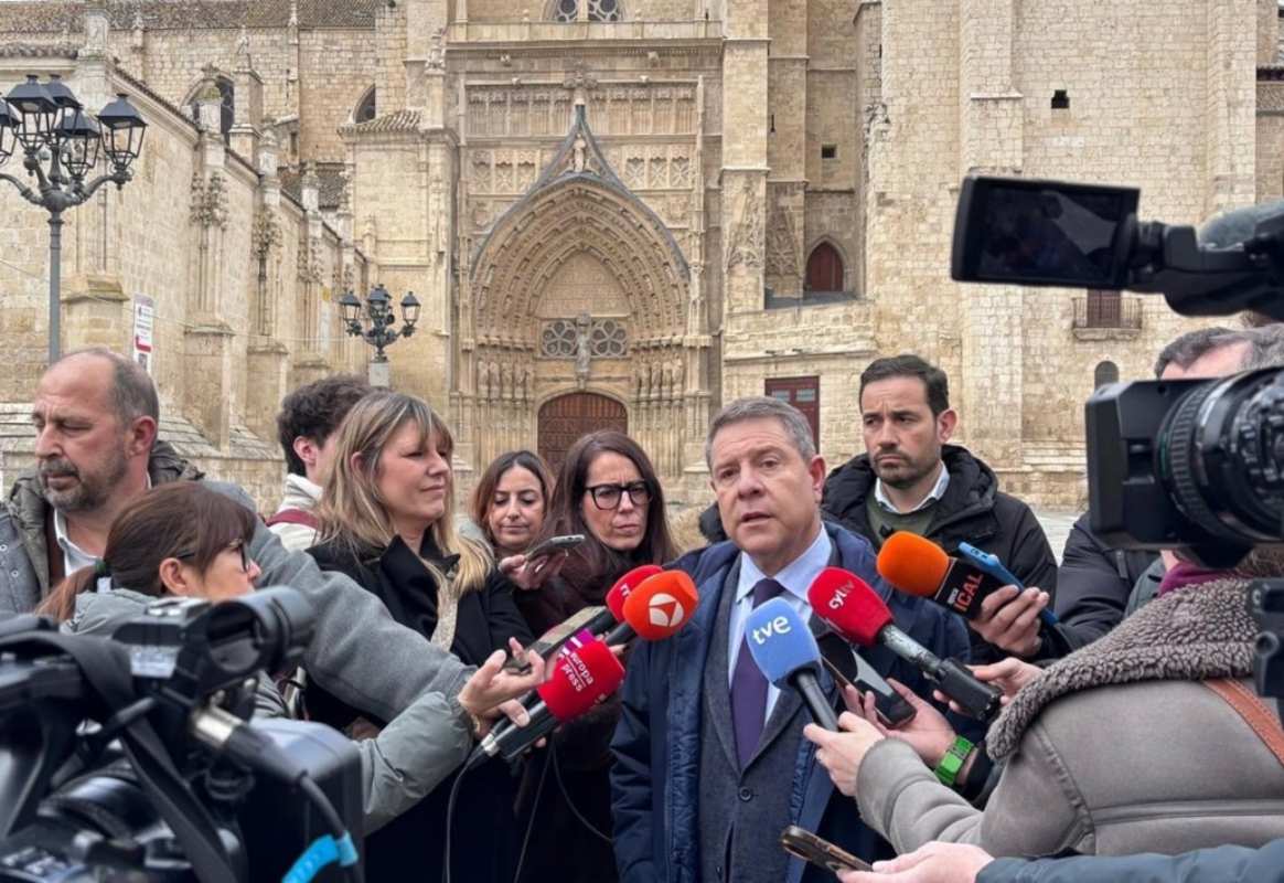 El presidente de Castilla-La Mancha, Emiliano García-Page