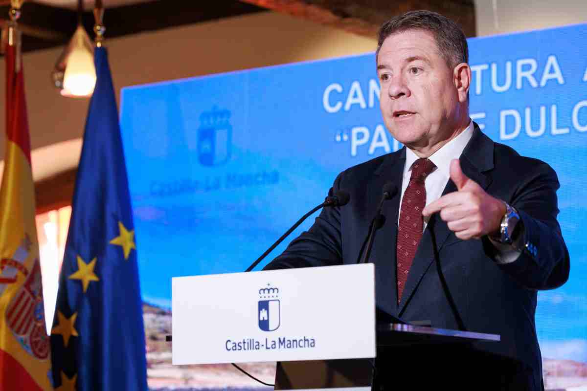 El presidente de Castilla-La Mancha, Emiliano García-Page.