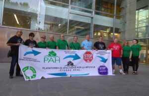 Imagen de archivo de una concentración de la PAH (Plataforma de Afectados por la Hipoteca).