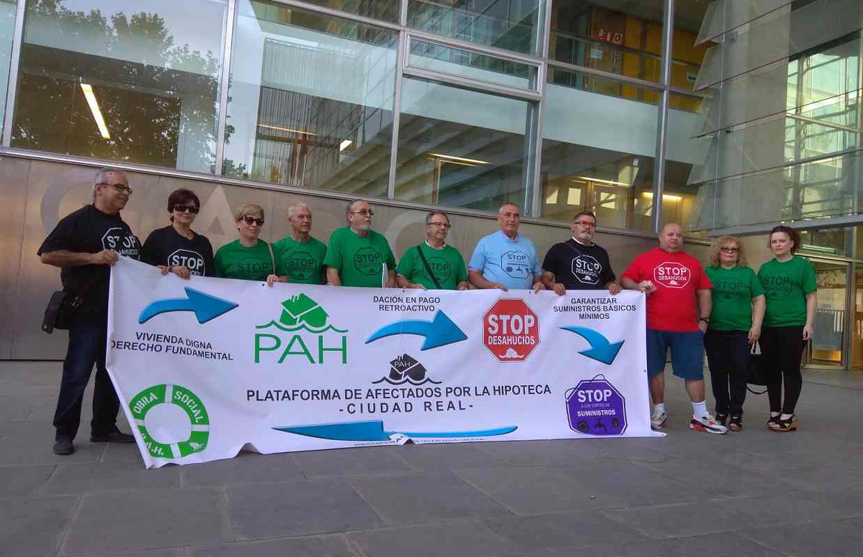 Imagen de archivo de una concentración de la PAH (Plataforma de Afectados por la Hipoteca).