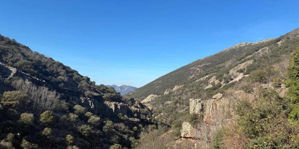 Ruta de la Chorrera Chica, en el Parque Nacional de Cabañeros. Foto: ENCLM/Rebeca Arango