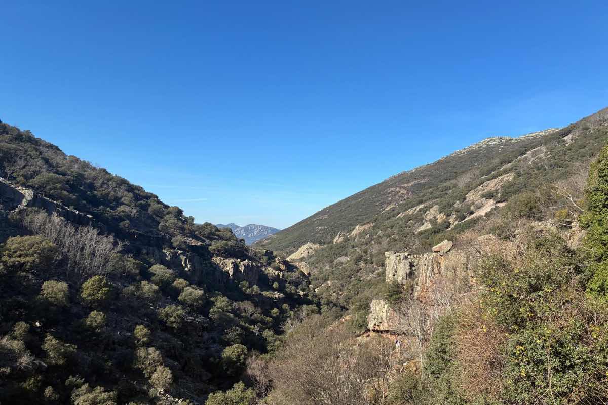 Ruta de la Chorrera Chica, en el Parque Nacional de Cabañeros. Foto: ENCLM/Rebeca Arango