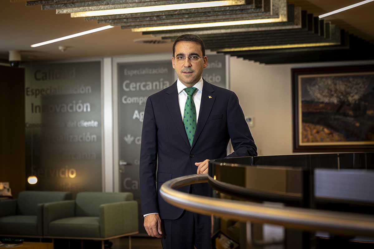 Pedro Palacios, director general de Globalcaja