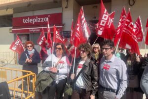 Huelga de los empleados de la empresa franquiciada de Telepizza en Albacete
