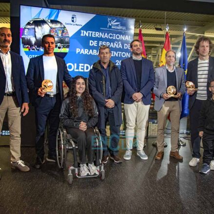 Foto de familia en la presentacion del trneo internacional. Foto: Rebeca Arango.