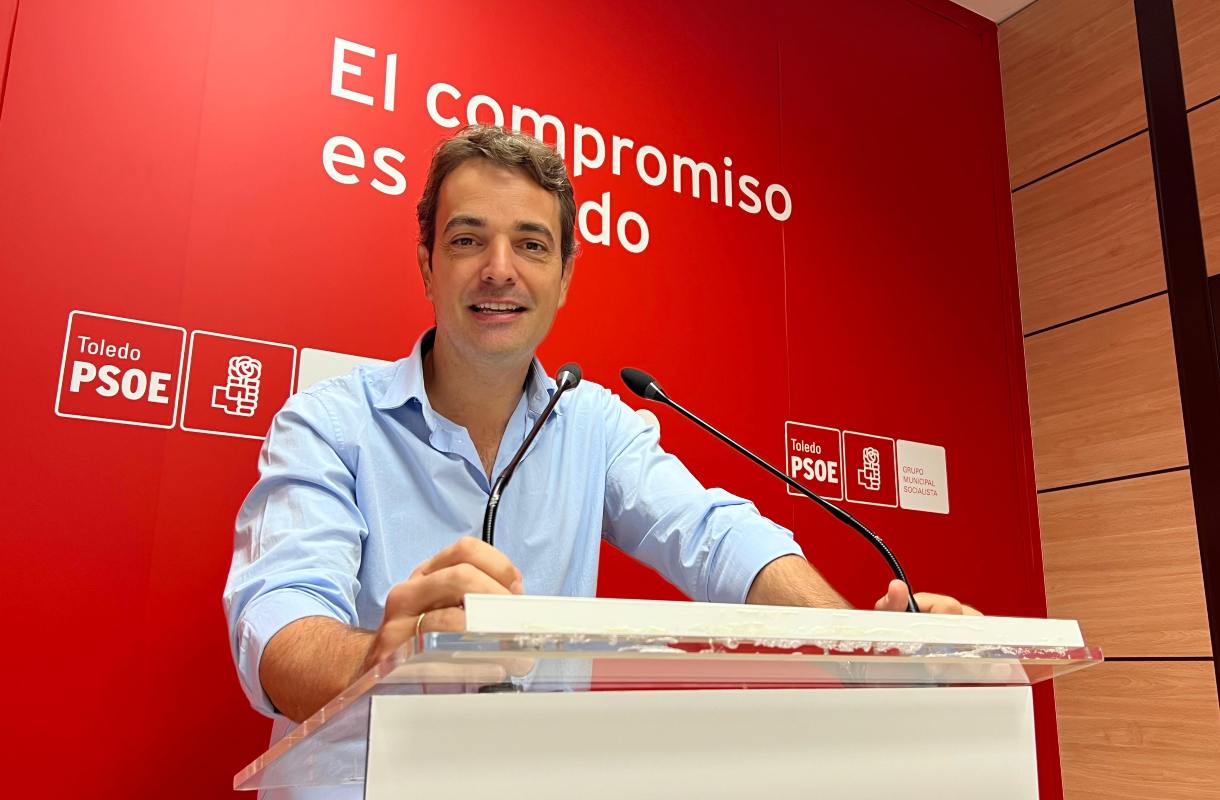 El viceportavoz del Grupo Municipal Socialista, Pablo García.