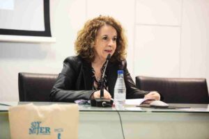 Raquel Payo, en la jornada 'Soy Mujer'. Foto: Rebeca Arango.