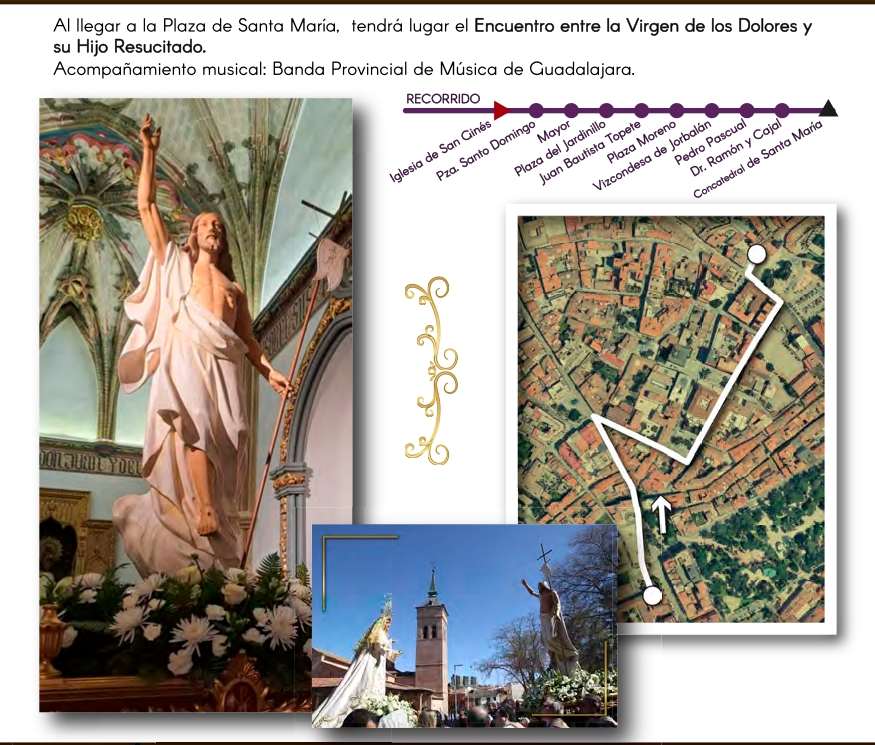 Recorrido Domingo Resurreción Guadalajara