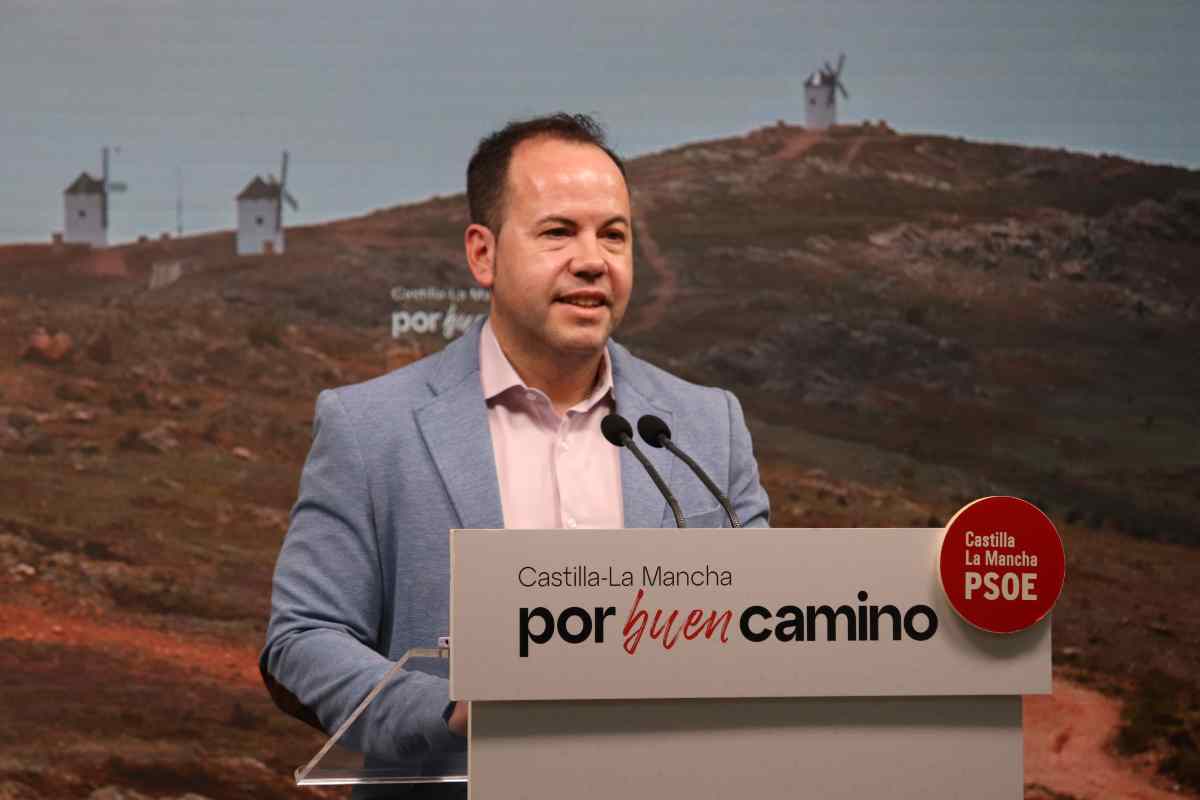 El diputado regional del PSOE, Sergio García-Navas.