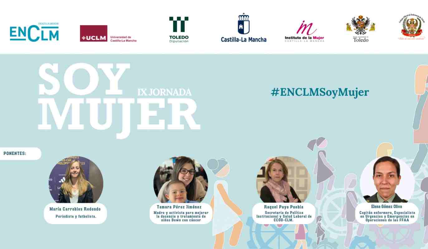 Ponentes de la IX Jornada Soy Mujer que organiza ENCLM.